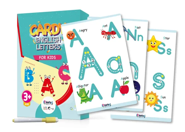 لعبة Cardy English Letters – فلاش كاردز الحروف الإنجليزية للأطفال